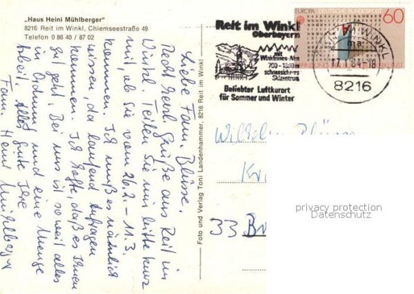 Reit Winkl Haus Heini Muehlberger – Bild 2