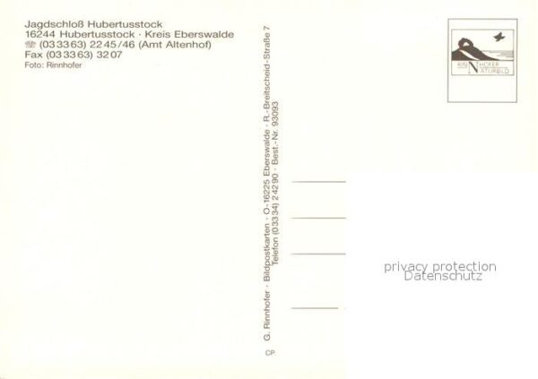 Joachimsthal Jagdschloss Hubertusstock – Bild 2