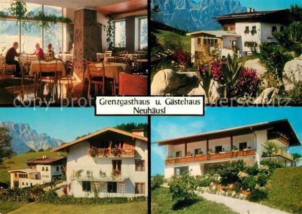 Oberau Berchtesgaden Grenzgasthaus Neuhaeusl
