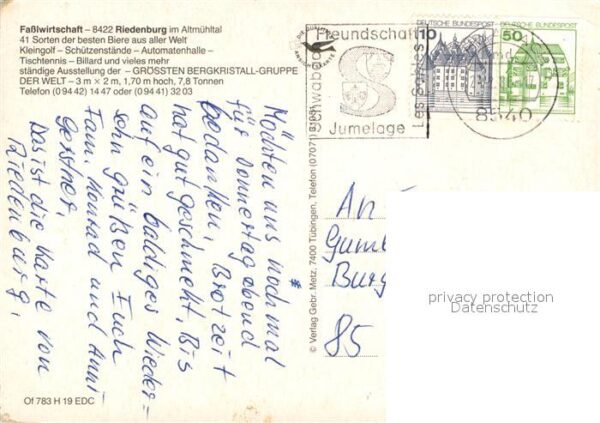 Riedenburg Altmuehltal Fasslwirtschaft – Bild 2