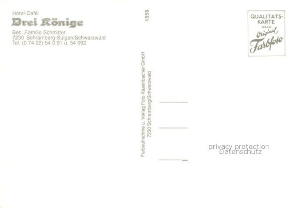 Sulgen Schramberg Hotel Drei Koenige – Bild 2