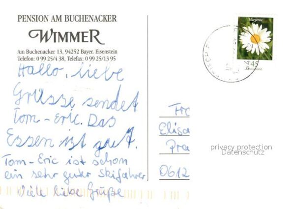 Bayerisch Eisenstein Pension Wimmer – Bild 2