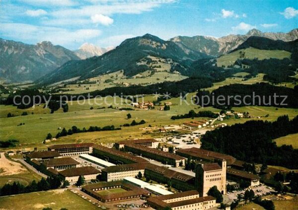 Sonthofen Oberallgaeu Fliegeraufnahme Generaloberst-Beck-Kaserne