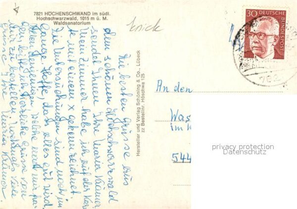 Hoechenschwand Waldsanatorium – Bild 2
