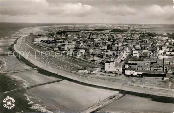 Norderney Nordseebad Fliegeraufnahme