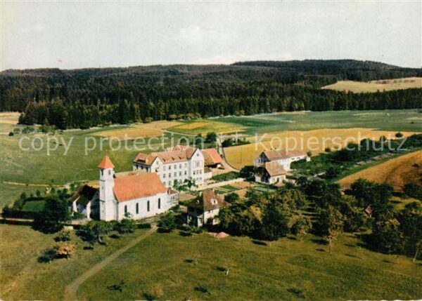 Heiligenbronn Schramberg Wallfahrtskirche und Knabenheim St. Antonius Fliegerauf