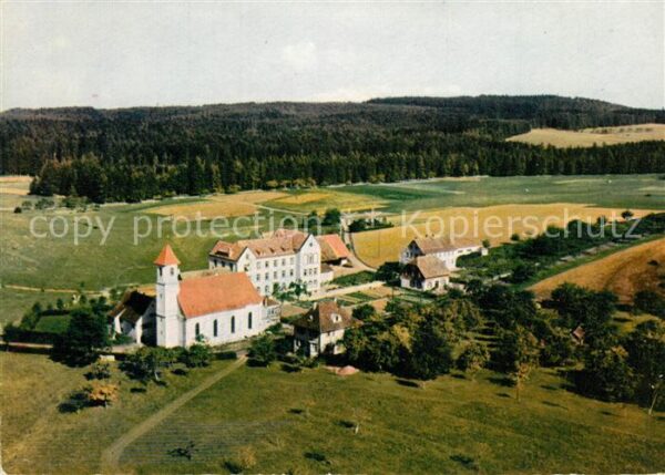 Heiligenbronn Schramberg Wallfahrtskirche und Knabenheim St. Antonius Fliegerauf