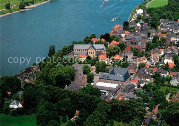 Kaiserswerth St.-Suitbertus-Basilika Fliegeraufnahme