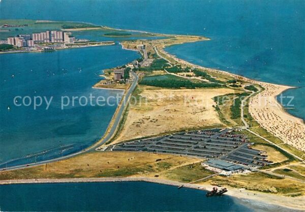 Heiligenhafen Ostseebad Fliegeraufnahme Binnensee Steinwarder Ferienzentrum