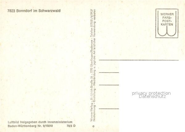Bonndorf Schwarzwald Fliegeraufnahme – Bild 2