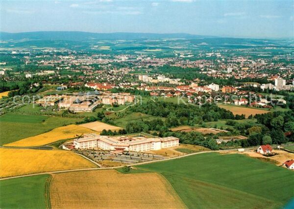 Bayreuth Klinikum Reha-Zentrum Roter Huegel Fliegeraufnahme