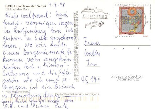 Schleswig Schlei Fliegeraufnahme Dom – Bild 2