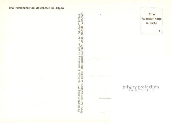 Maierhoefen Allgaeu Ferienzentrum Fliegeraufnahme – Bild 2