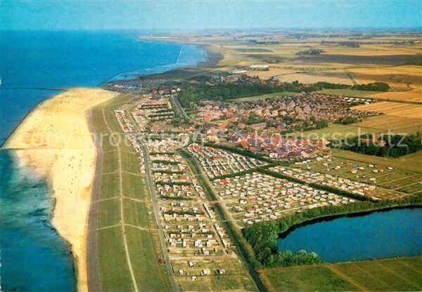 Neuharlingersiel Fliegeraufnahme