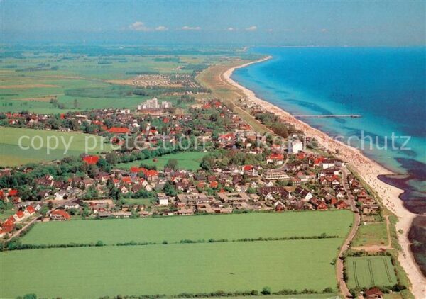 Dahme Ostseebad Fliegeraufnahme