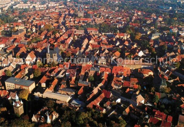 Quedlinburg Fliegeraufnahme