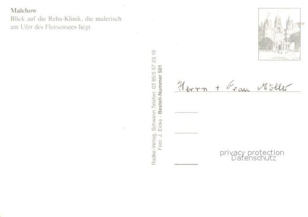 Malchow Reha-Klinik Fleesensee Fliegeraufnahme – Bild 2