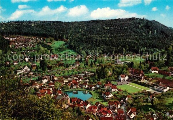 Bad Liebenzell Fliegeraufnahme