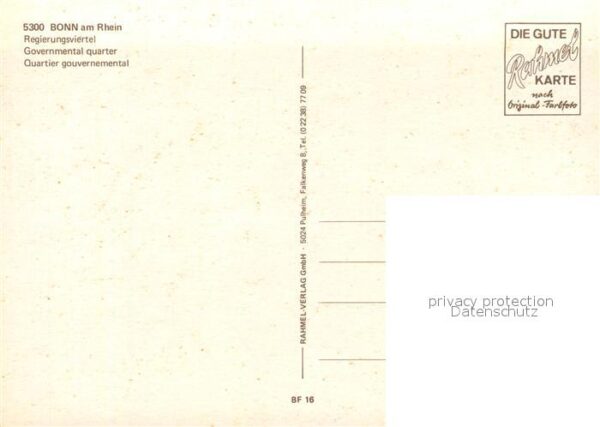 Bonn Rhein Fliegeraufnahme Regierungsviertel – Bild 2