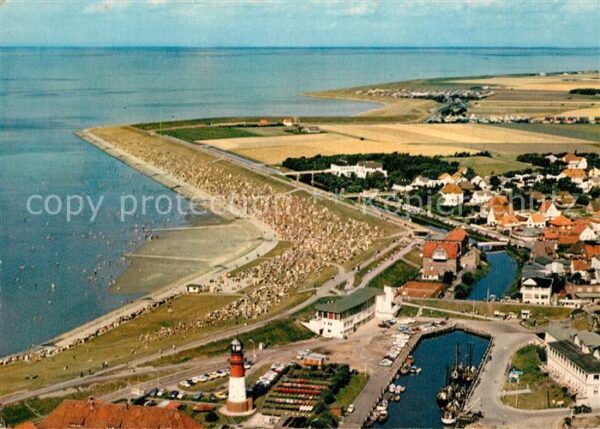 Buesum Nordseebad Fliegeraufnahme