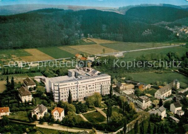Hemer Spezial-Lungenklinik Fliegeraufnahme