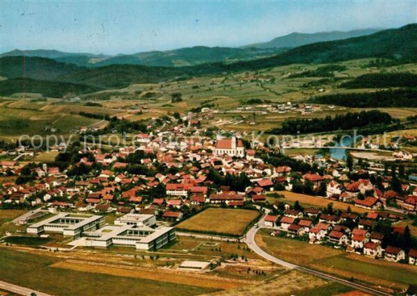 Viechtach Bayerischer Wald Fliegeraufnahme