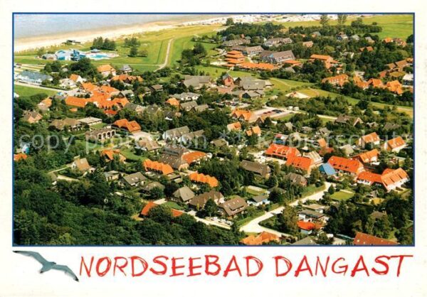 Dangast Nordseebad Fliegeraufnahme