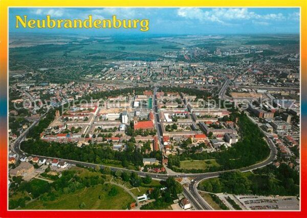 Neubrandenburg Fliegeraufnahme