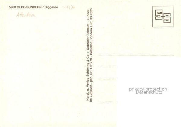 Sondern Biggesee Fliegeraufnahme – Bild 2