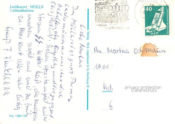 Moelln Lauenburg Fliegeraufnahme – Bild 2