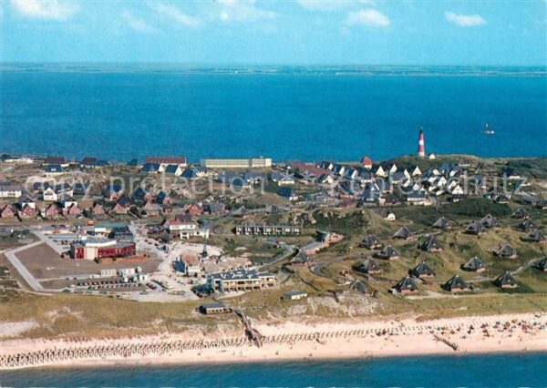 Hoernum Sylt Fliegeraufnahme
