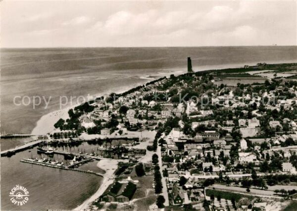 Laboe Marine-Ehrenmal Fliegeraufnahme