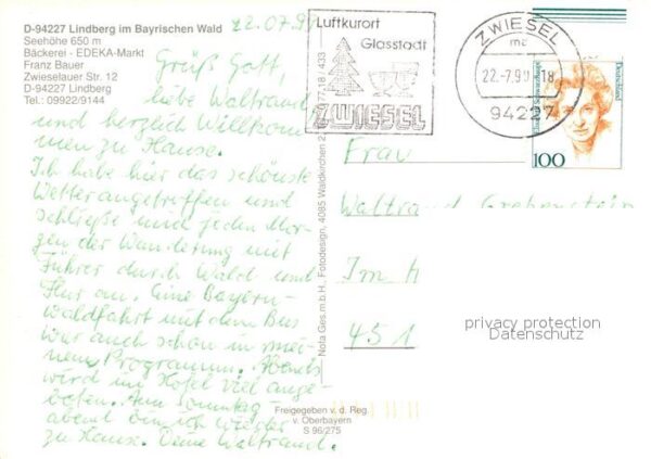 Lindberg Regen Fliegeraufnahme – Bild 2