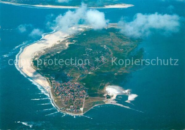 Baltrum Nordseebad Fliegeraufnahme