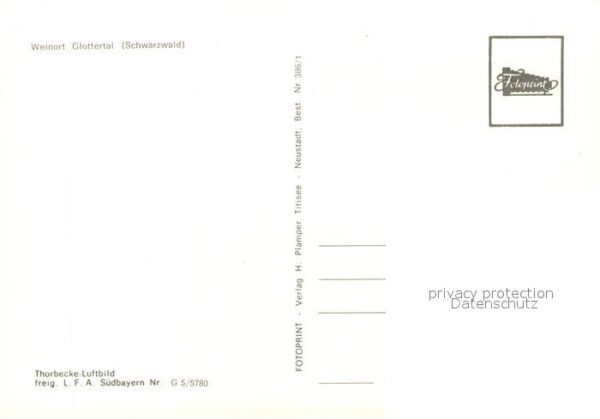Glottertal Fliegeraufnahme – Bild 2