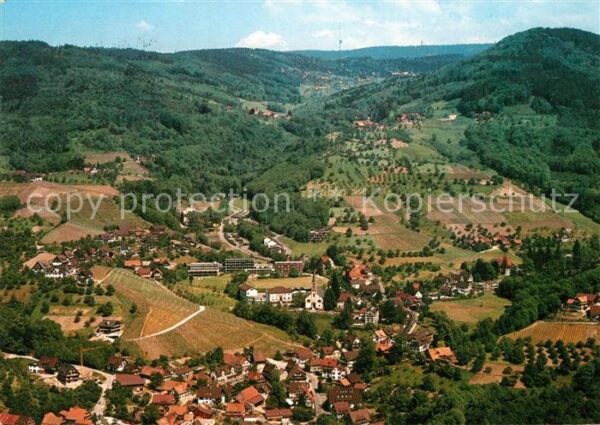 Sasbachwalden Fliegeraufnahme
