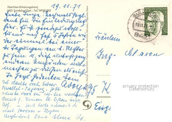 Sulzbuerg Familien-Erholungsheim Fliegeraufnahme – Bild 2