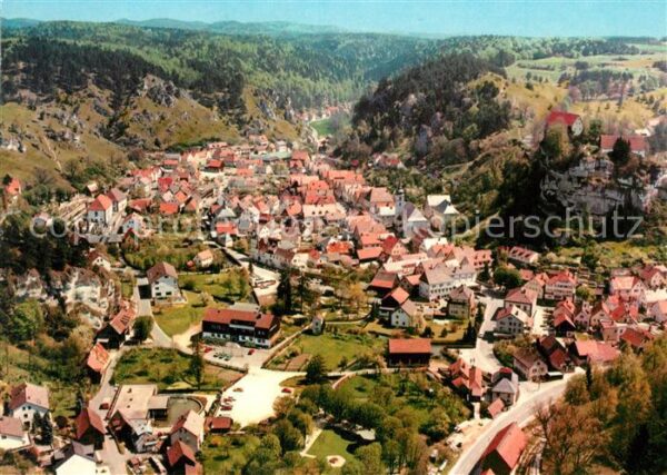 Pottenstein Oberfranken Fliegeraufnahme
