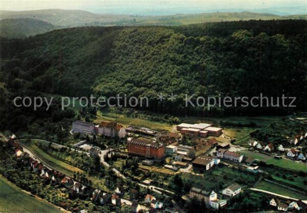 Wehrda Marburg Lahn Fliegeraufnahme Diakonissen-Mutterhaus Hebron Krankenhaus Fr