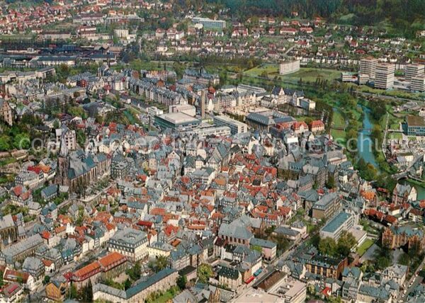 Marburg Lahn Fliegeraufnahme