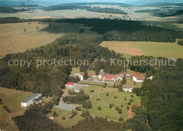 Rehe Westerwald Fliegeraufnahme Christliches Erholungsheim Westerwald