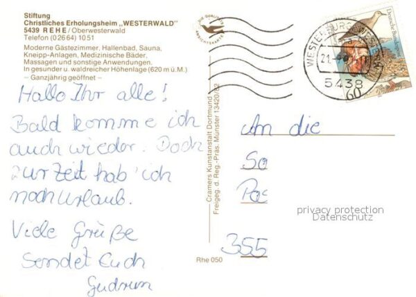 Rehe Westerwald Fliegeraufnahme Christliches Erholungsheim Westerwald – Bild 2