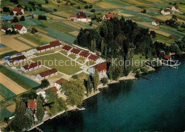Insel Reichenau Fliegeraufnahme Familienerholungsheim