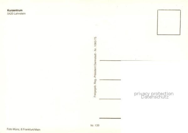 Lahnstein Kurzentrum Fliegeraufnahme – Bild 2