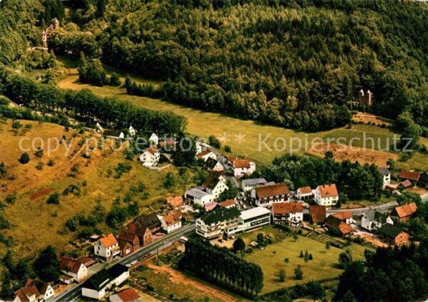 Mespelbrunn Fliegeraufnahme