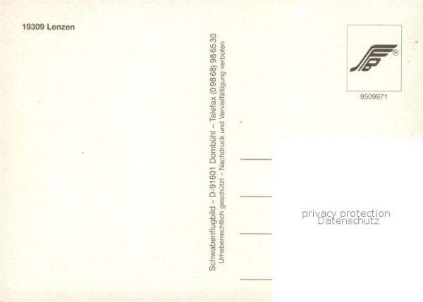Lenzen Elbe Fliegeraufnahme – Bild 2