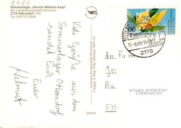 Otterndorf Niederelbe Sommerlager Hinrich-Wilhelm-Kopf Fliegeraufnahme – Bild 2