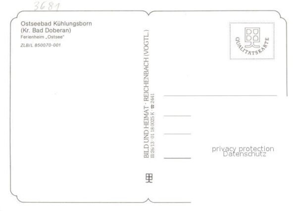 Kuehlungsborn Ostseebad Ferienheim Ostsee Fliegeraufnahme – Bild 2