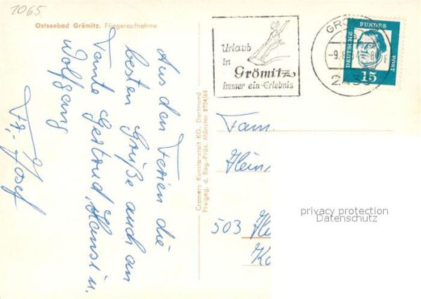 Groemitz Ostseebad Fliegeraufnahme – Bild 2