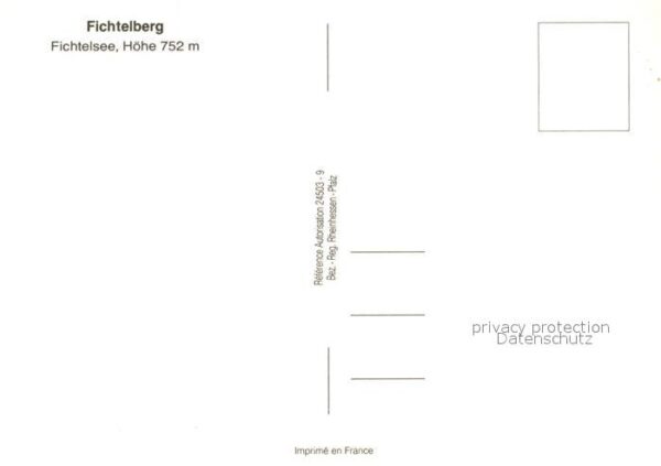Fichtelberg Bayreuth Fichtelsee Fliegeraufnahme – Bild 2